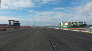 Port of Tacoma Pier 3 upgrade asphalt paving